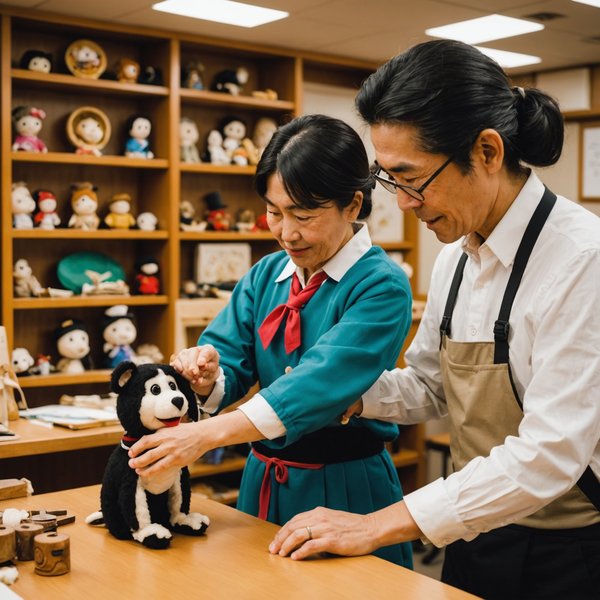Peut-on trouver une croisière qui propose des ateliers de fabrication de marionnettes au Japon?